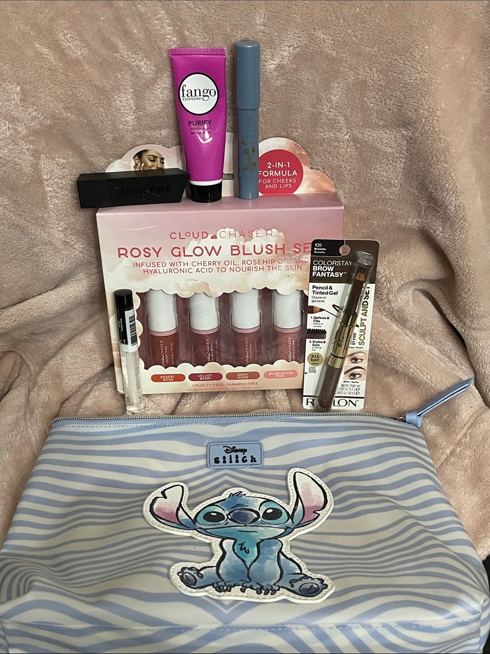 Makeup Bundle with Stitch bag